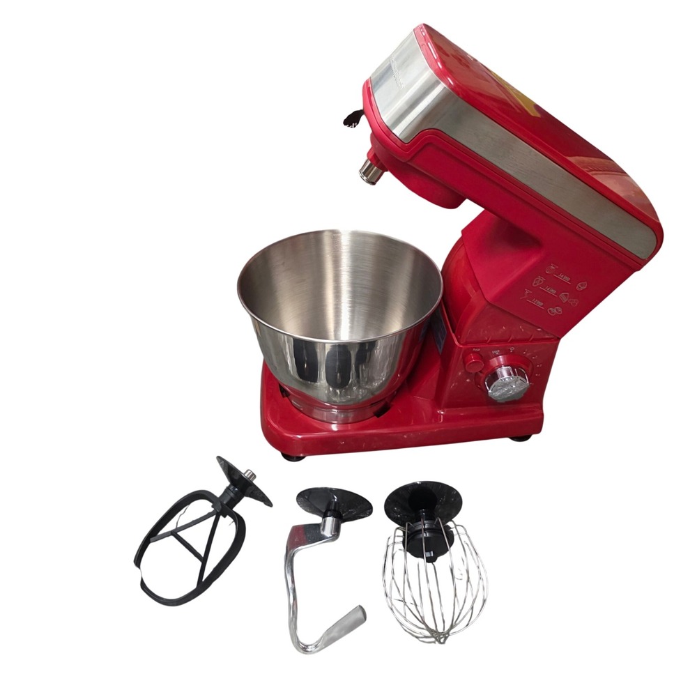 Hamilton Beach 63324 Stand Mixer Red 3.5 Quart 300W 6-Speed Tilt-Head
